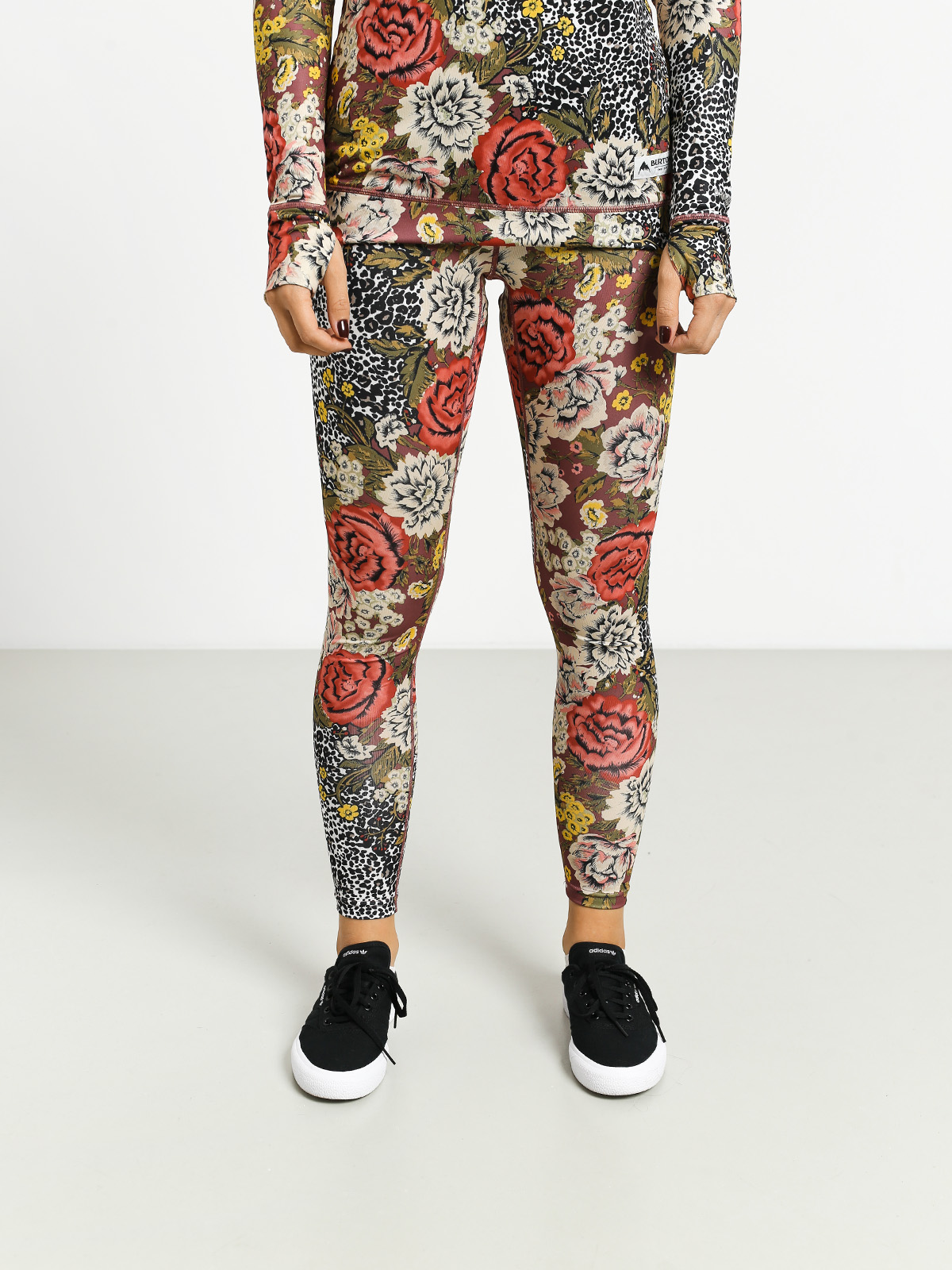 Damskie Legginsy aktywne Burton Lightweight Pant (cheetah floral)