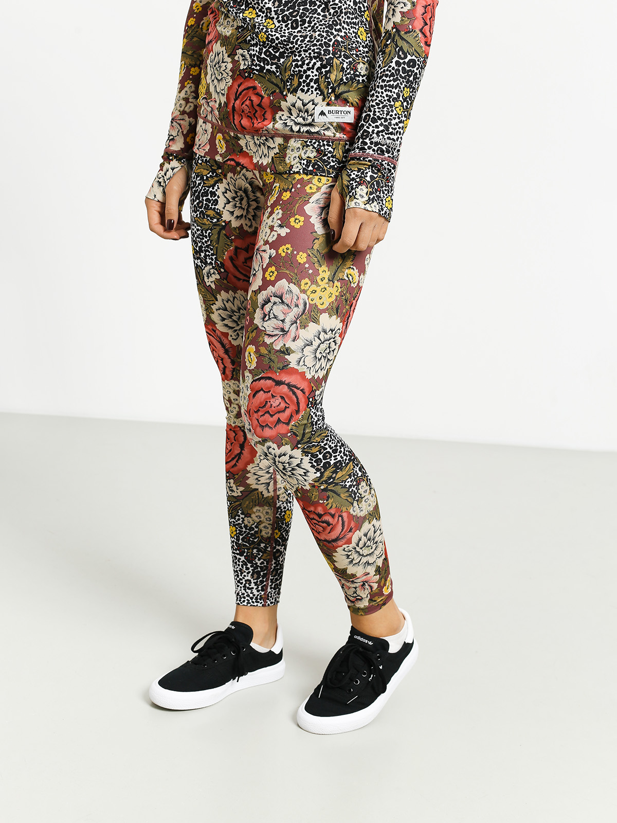 Damskie Legginsy aktywne Burton Lightweight Pant (cheetah floral)