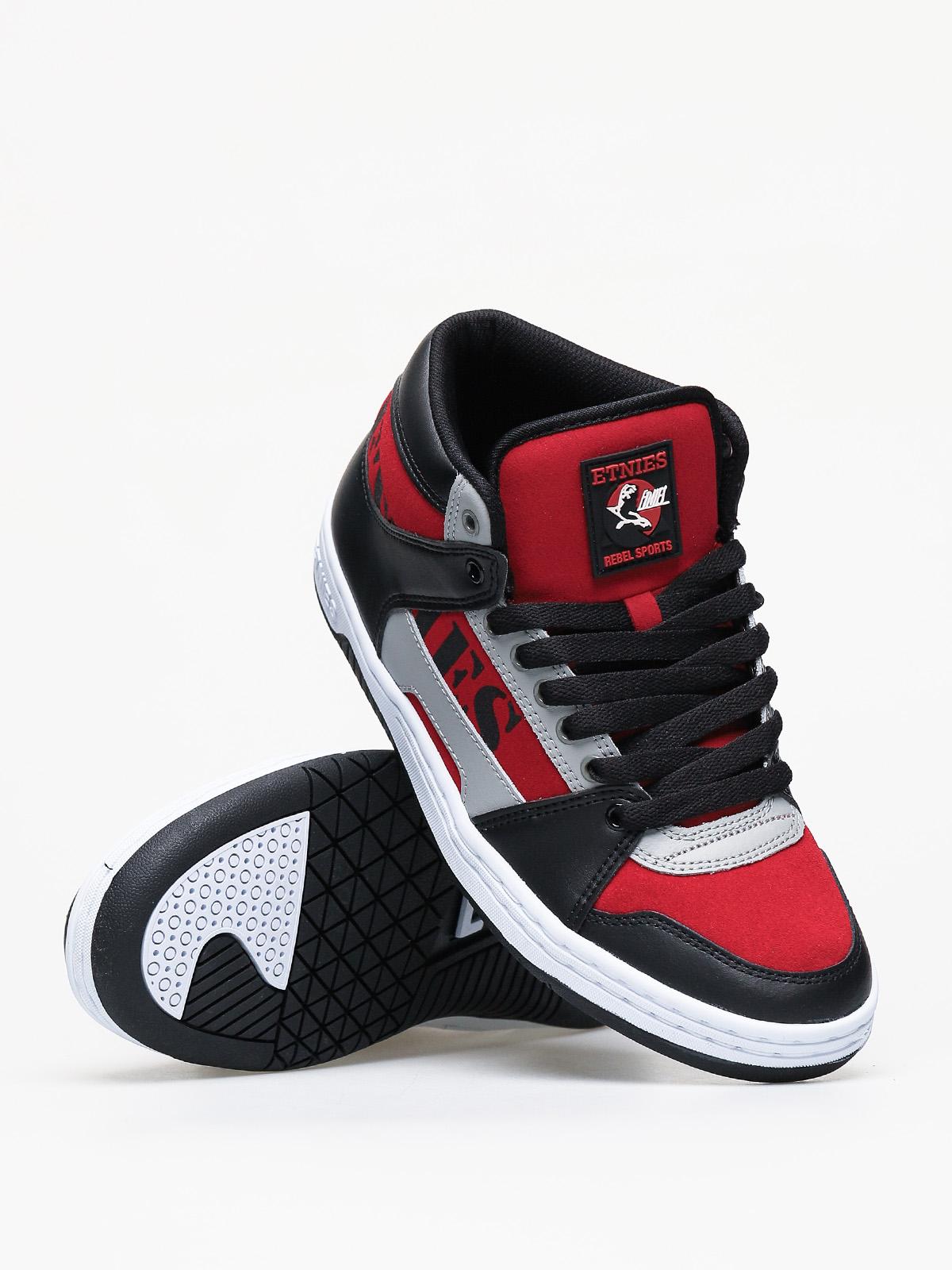 Buty Etnies Mc Rap High (black/red/grey)