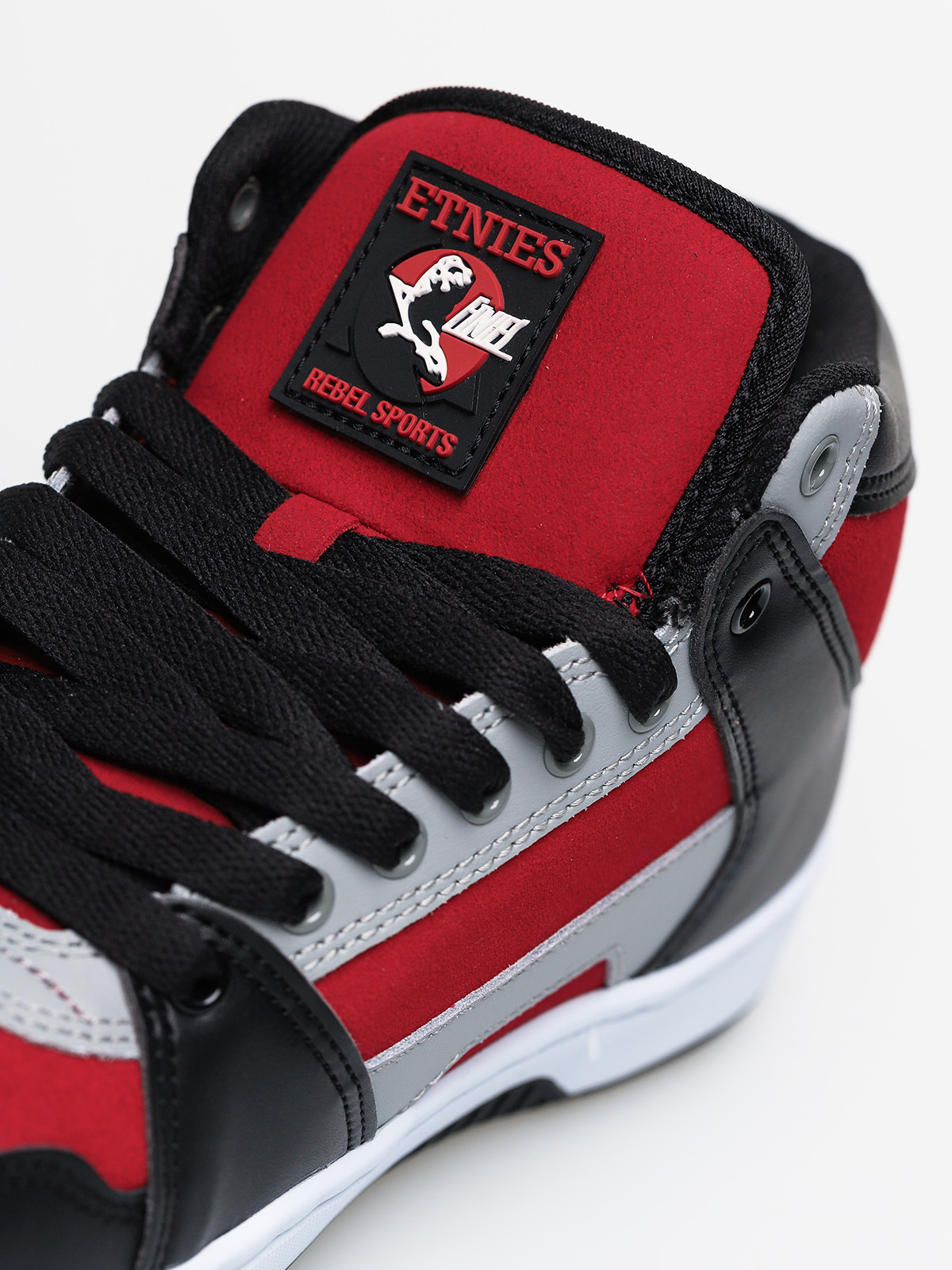 Buty Etnies Mc Rap High (black/red/grey)