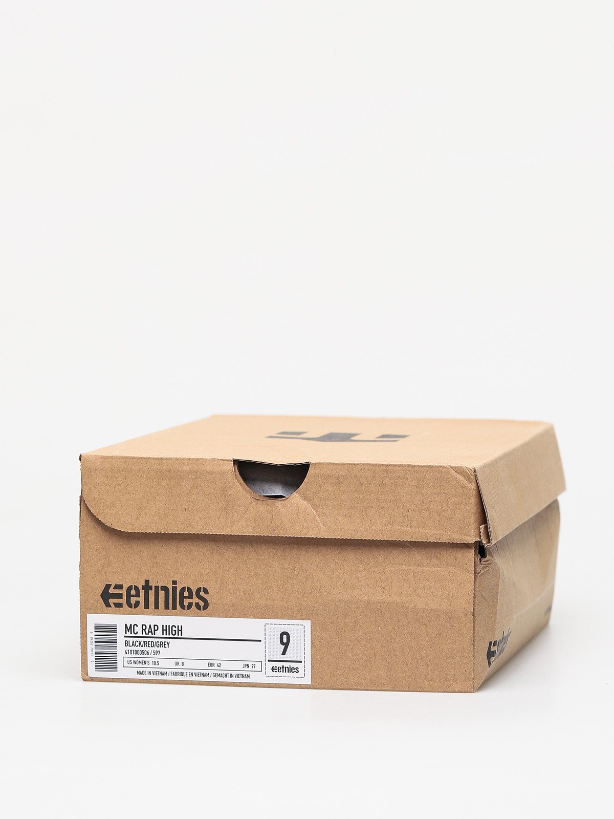 Buty Etnies Mc Rap High (black/red/grey)