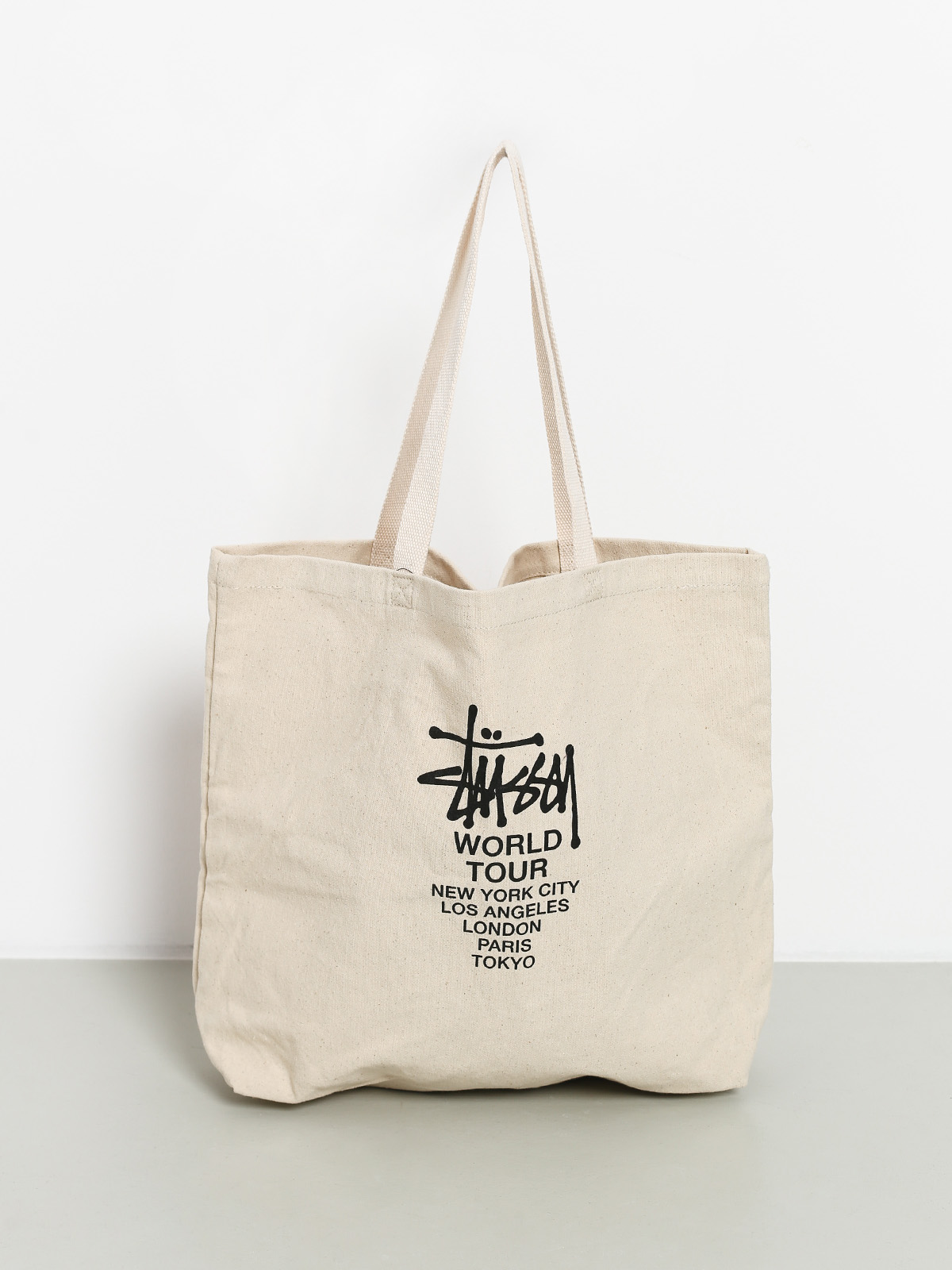 Torba shopper Stussy Canvas Tour Tote (natural)