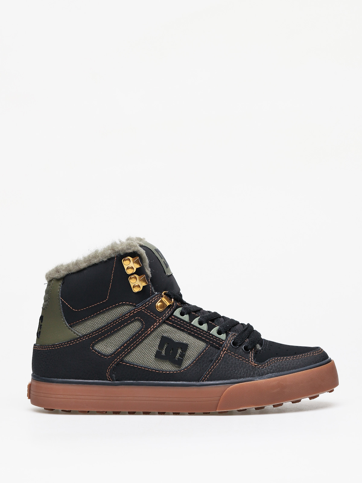 Buty zimowe DC Pure Ht Wc Wnt (black/olive)