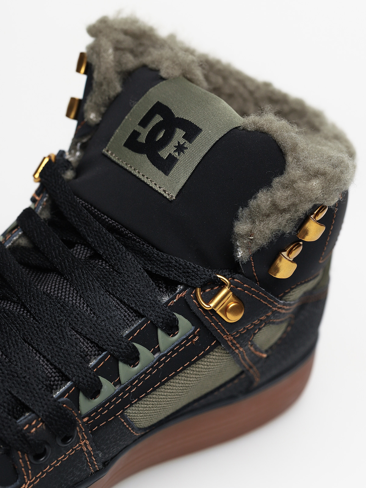Buty zimowe DC Pure Ht Wc Wnt (black/olive)