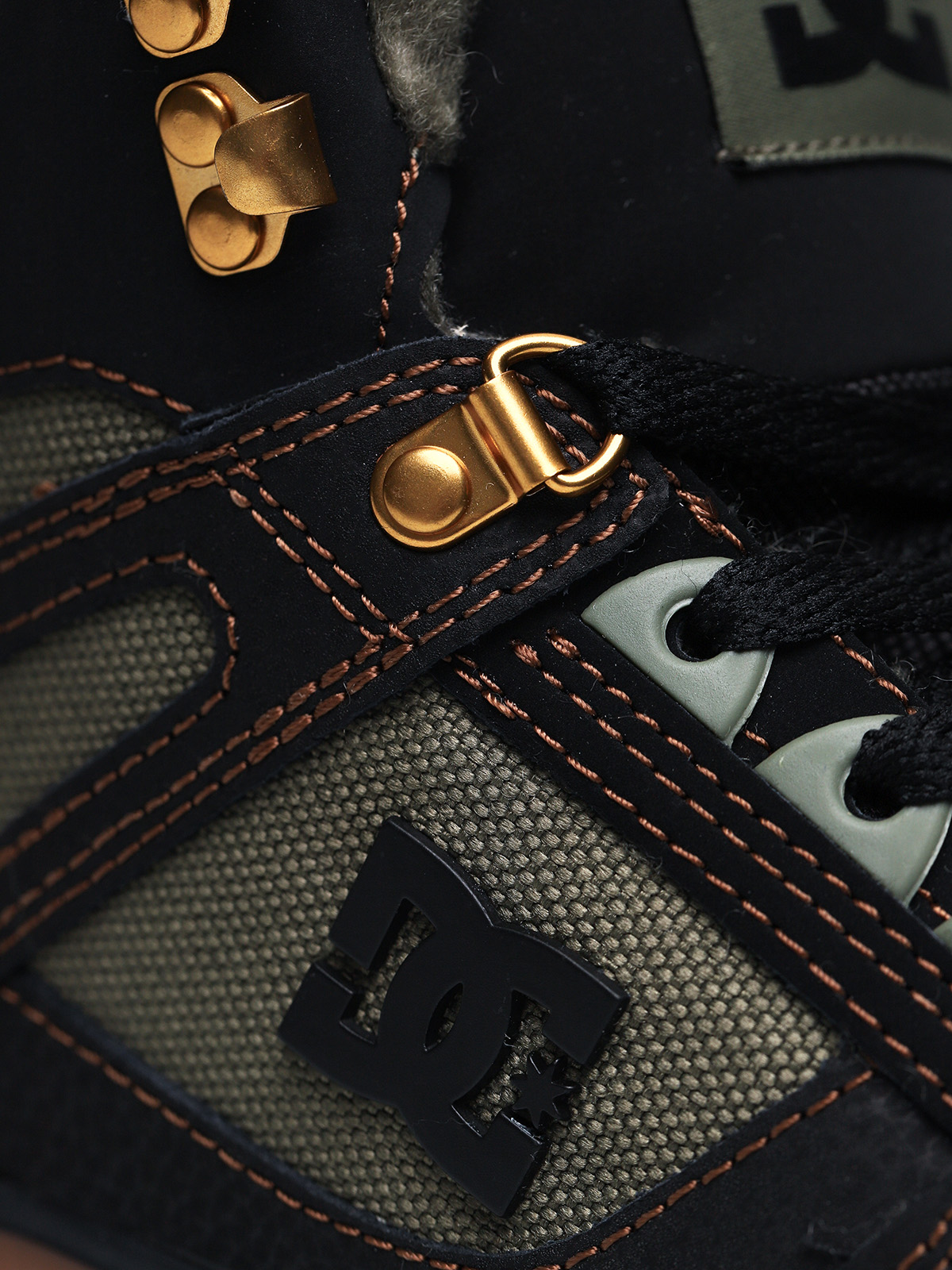 Buty zimowe DC Pure Ht Wc Wnt (black/olive)