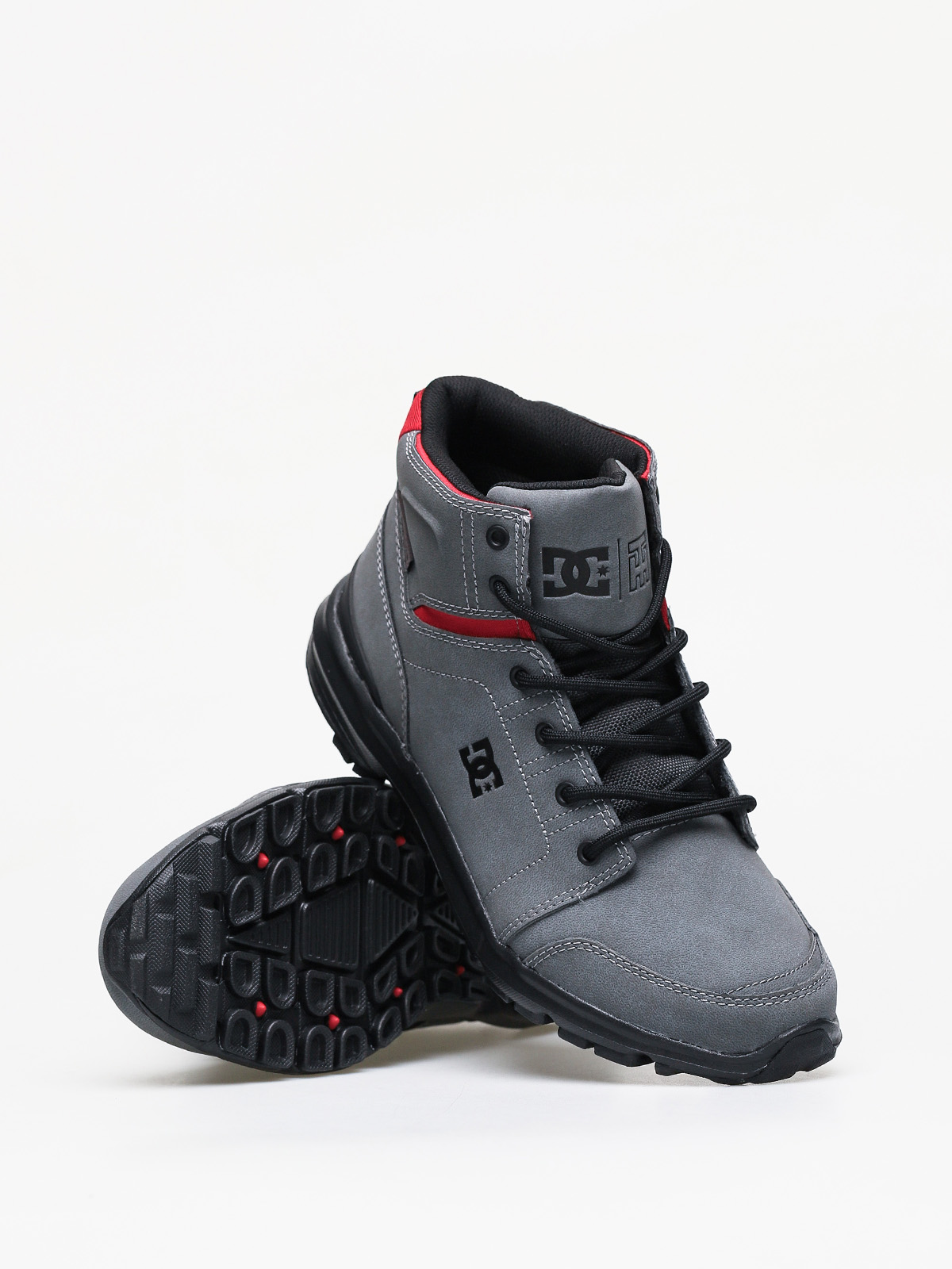 Buty zimowe DC Torstein (grey/black/red)
