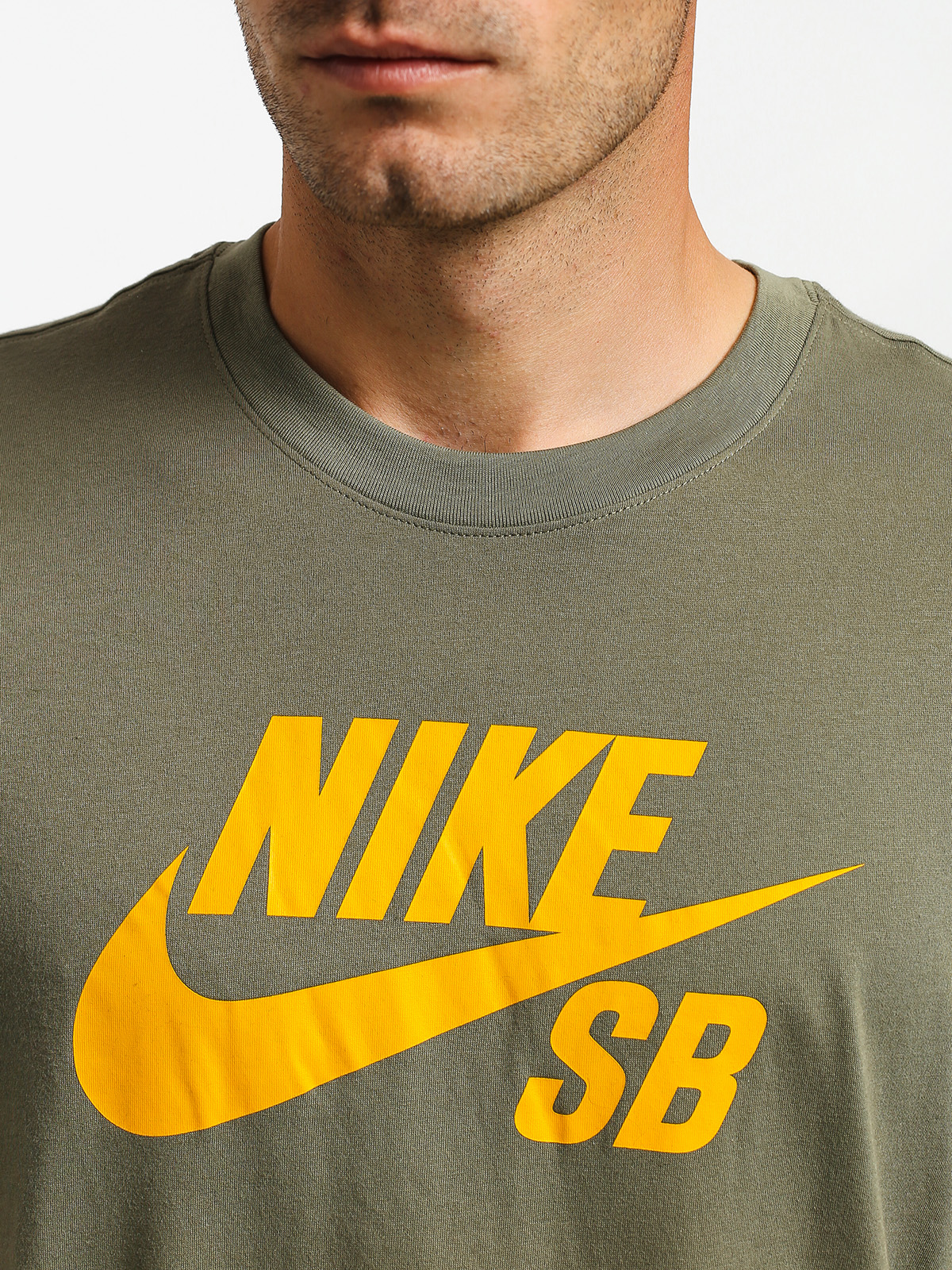 T-shirt Nike SB Sb Dri Fit (medium olive/dark sulfur)