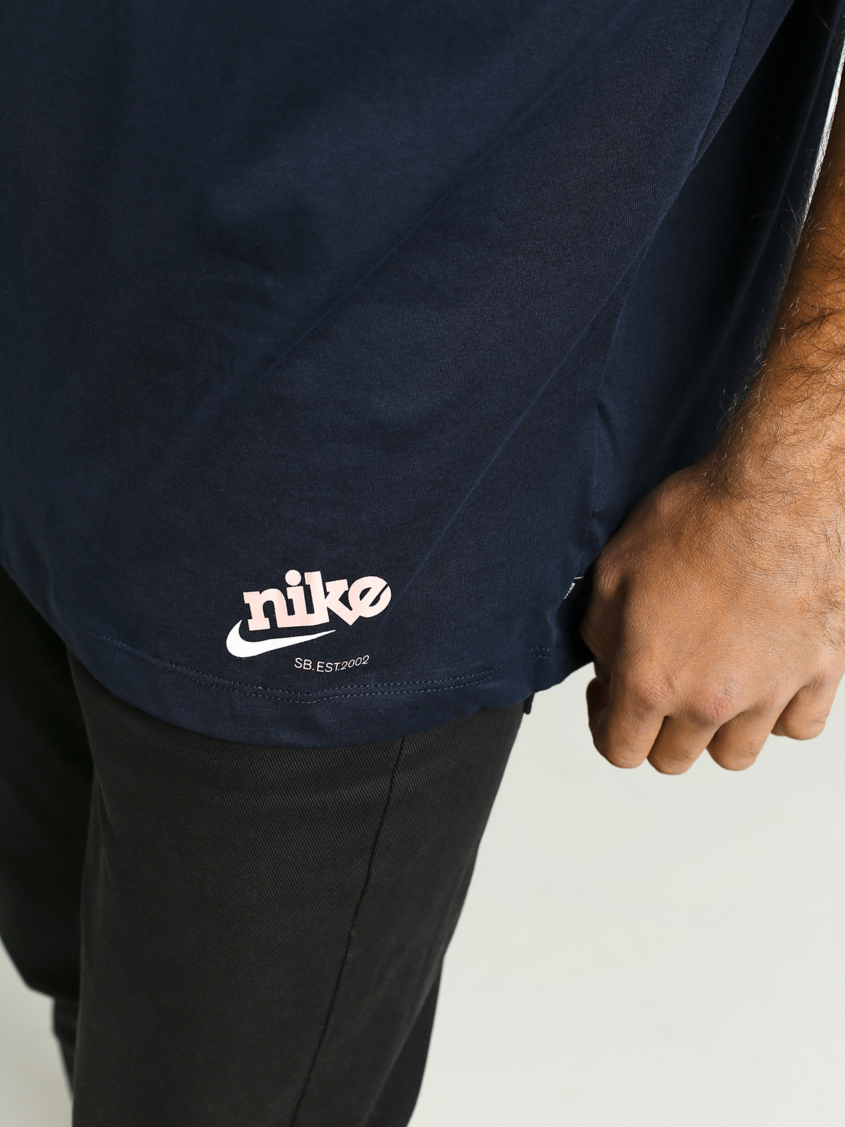 T-shirt Nike SB Dry Dfc Tech Fs (obsidian/obsidian/storm pink)