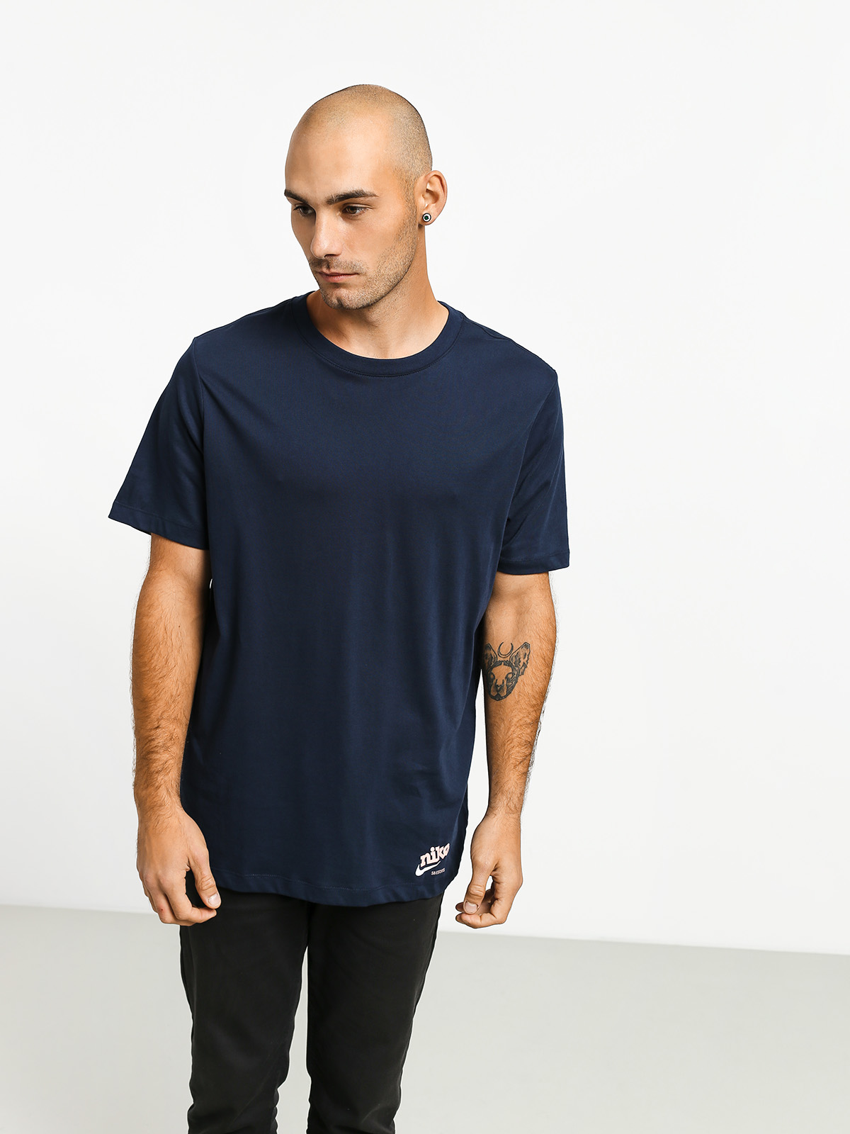 T-shirt Nike SB Dry Dfc Tech Fs (obsidian/obsidian/storm pink)