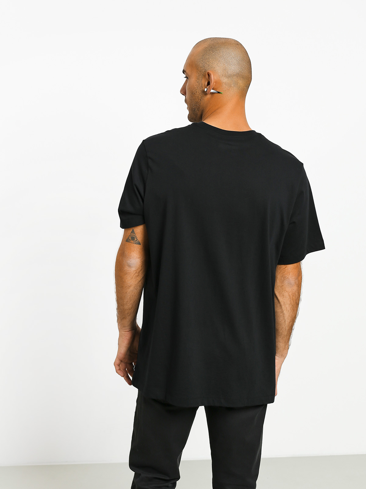 T-shirt Nike SB Fake Landing Fs (black/multi color)