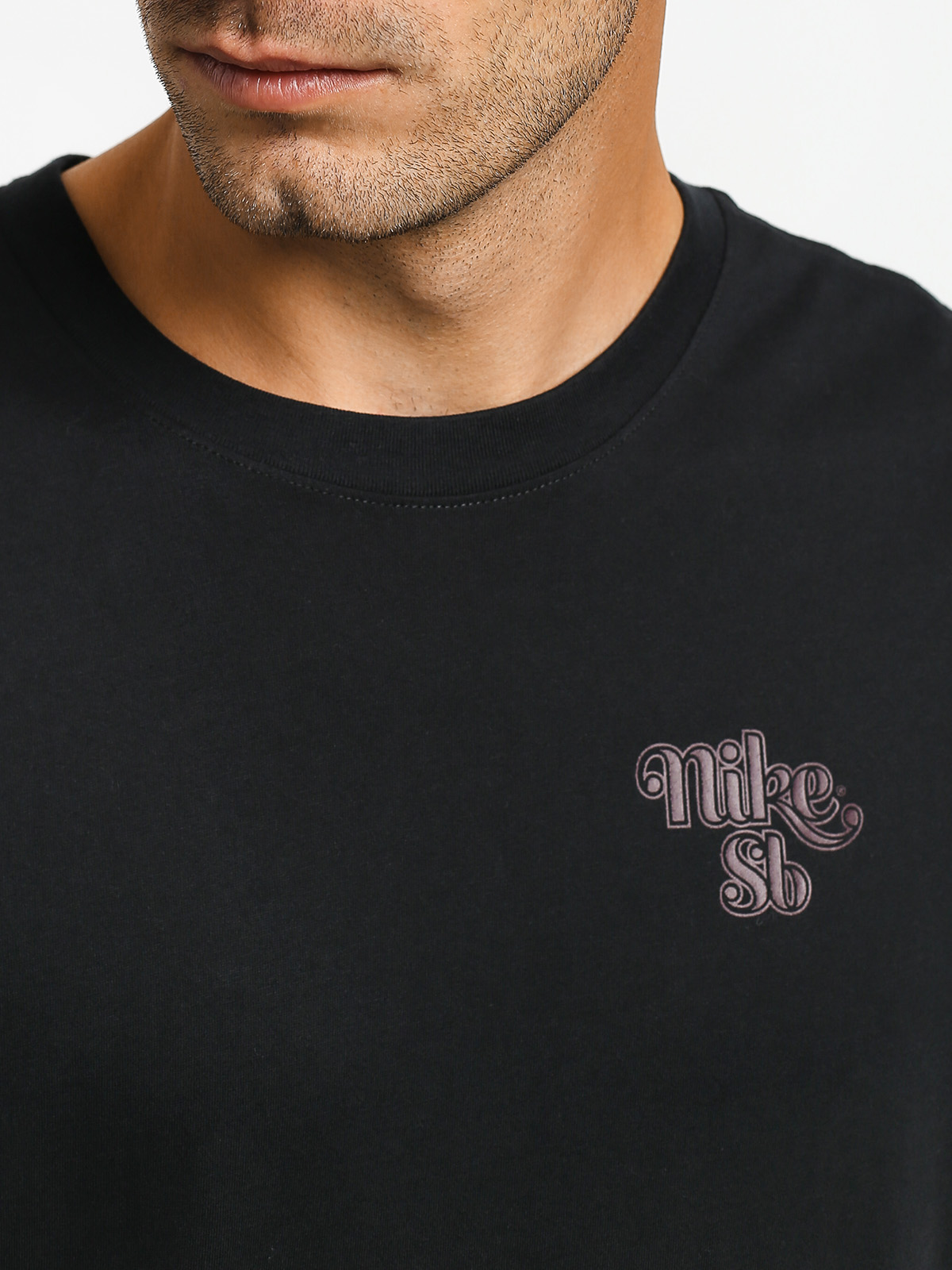 T-shirt Nike SB Sunrise (black/mahogany)