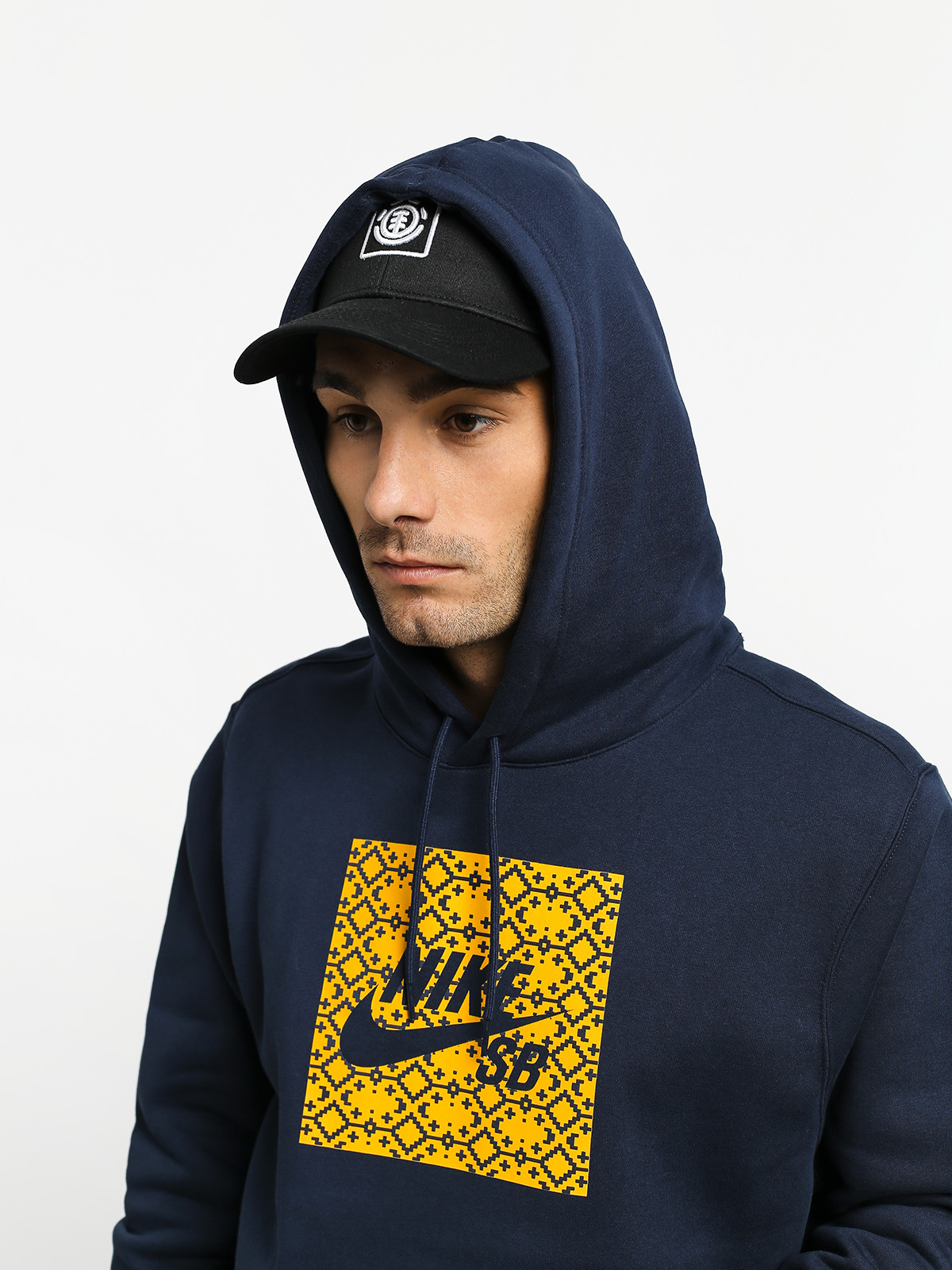 Bluza z kapturem Nike SB Nomad Hbr HD (obsidian/dark sulfur)