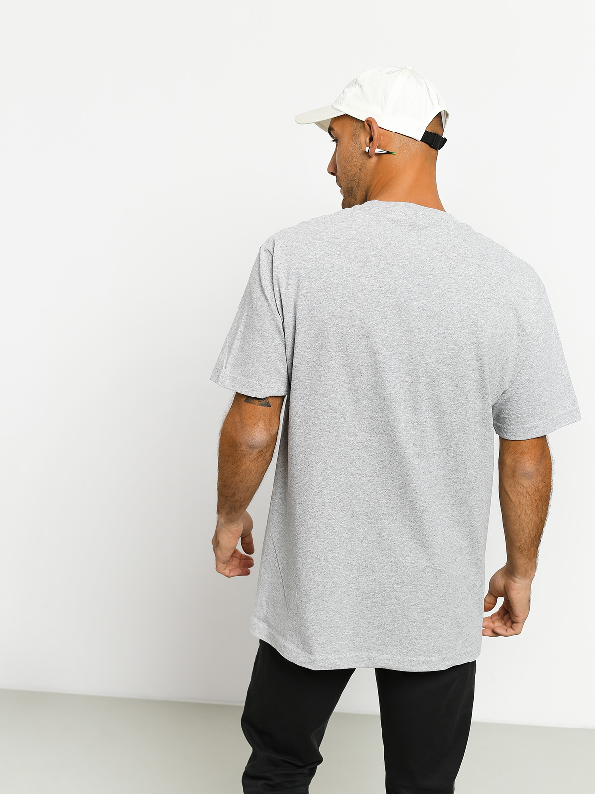 T-shirt Girl Skateboard Outside Og (grey)