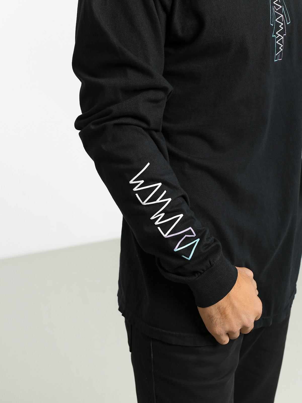 Longsleeve Girl Skateboard Wayward (black)