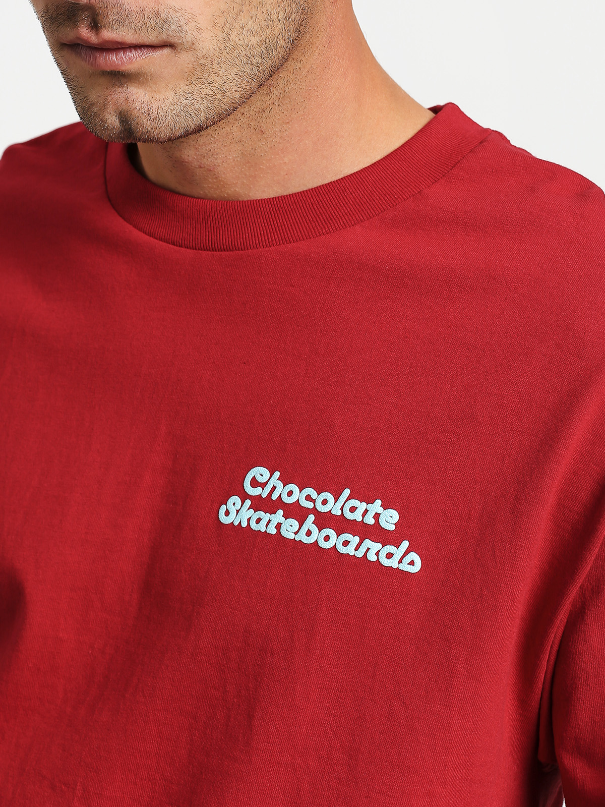 Longsleeve Chocolate Day Off (red)