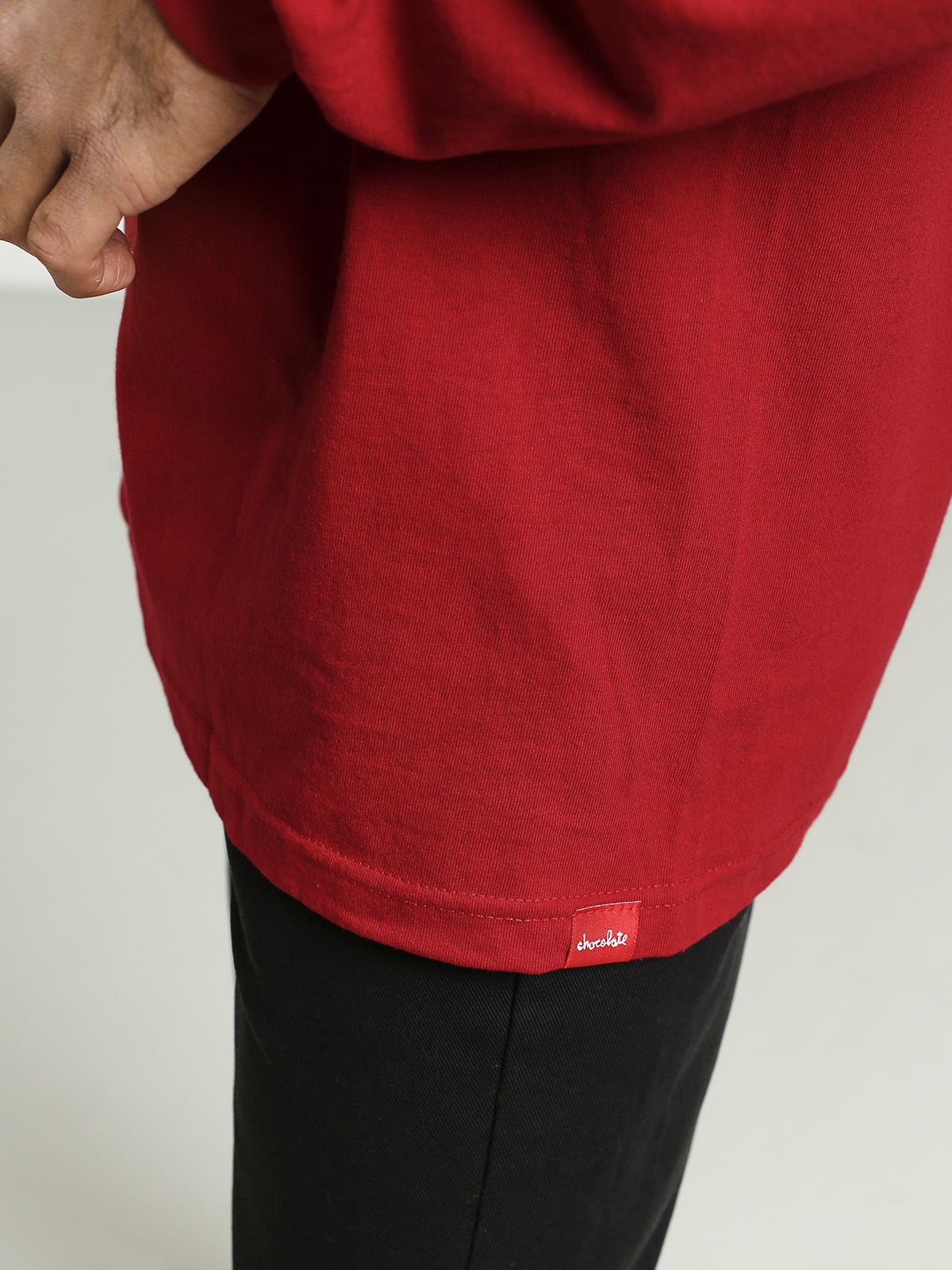 Longsleeve Chocolate Day Off (red)