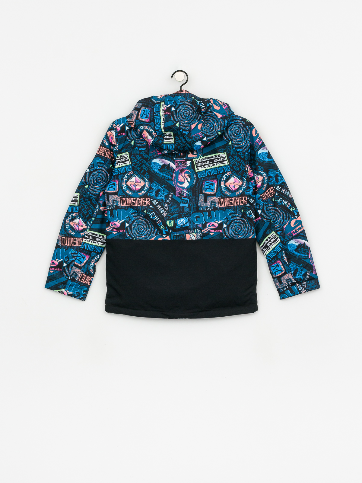 Kurtka Quiksilver Mission Block (black bark to the moon)