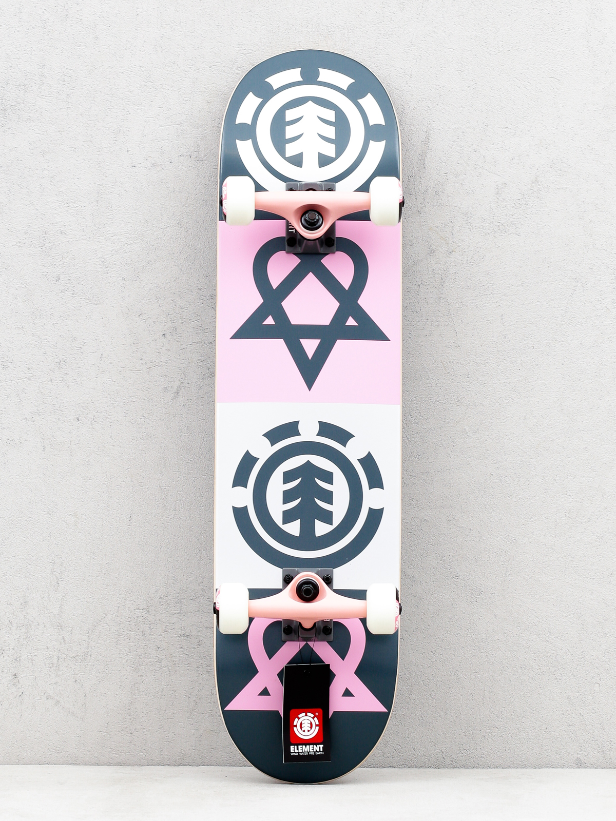 Deskorolka Element Bam Heartagram Quad - różowy (assorted)