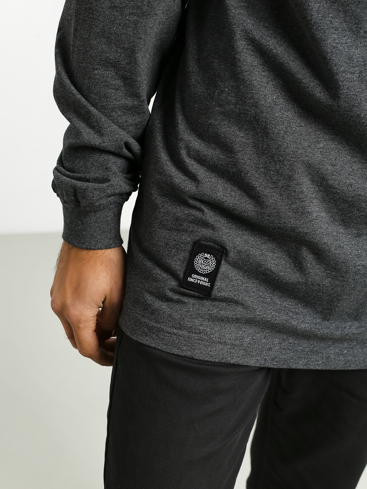 Longsleeve MassDnm Classics (dark heather grey)