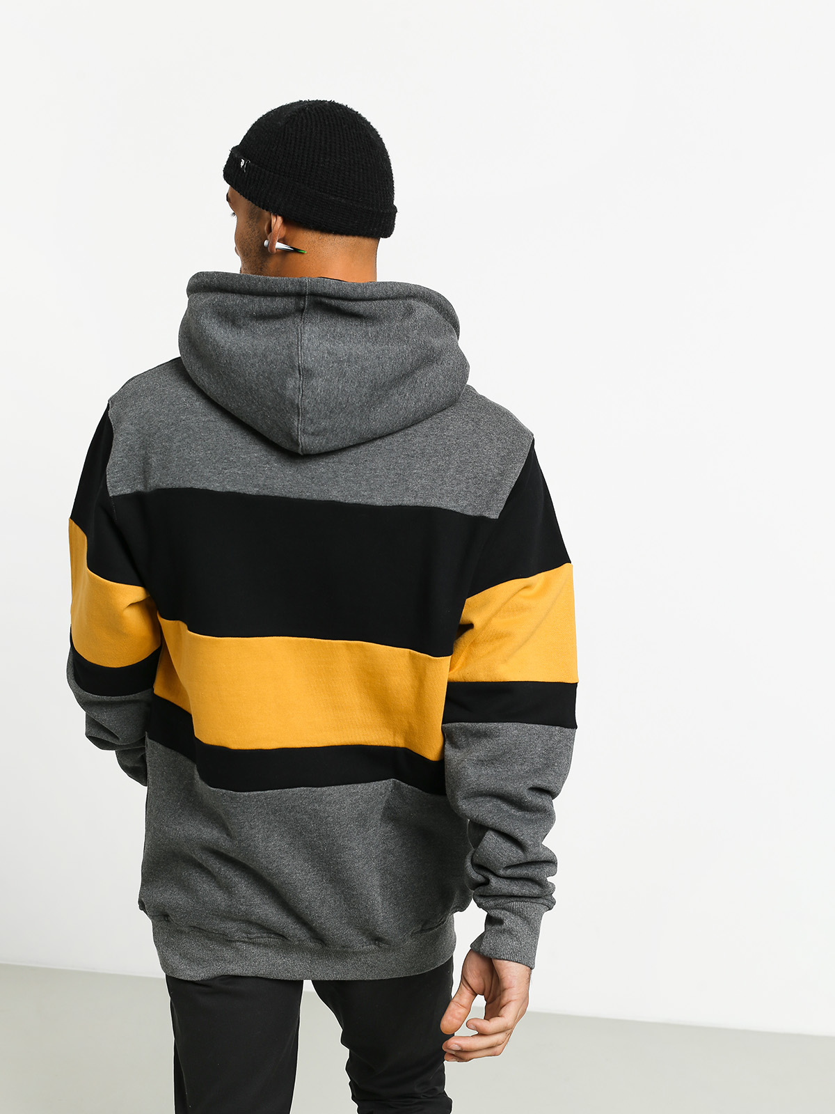 Bluza z kapturem MassDnm Slapshot HD (dark heather grey)