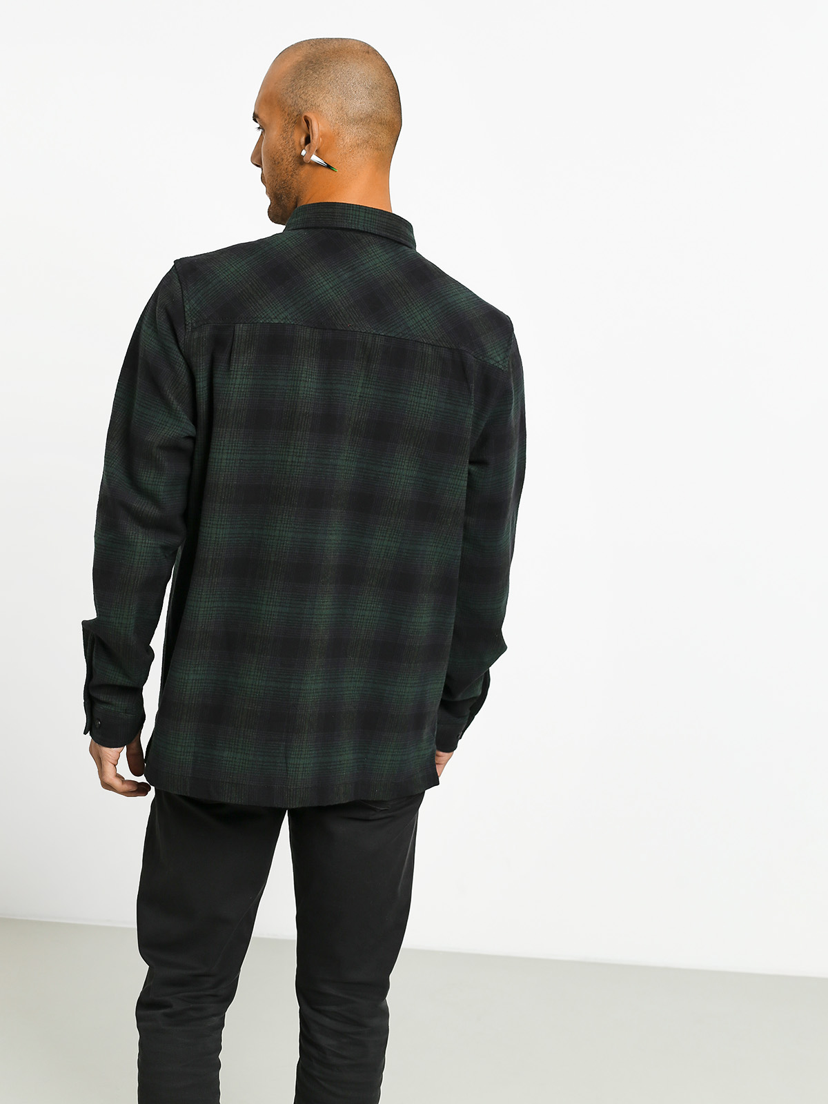 Koszula Element Wentworth Shadow Ls (olive drab)