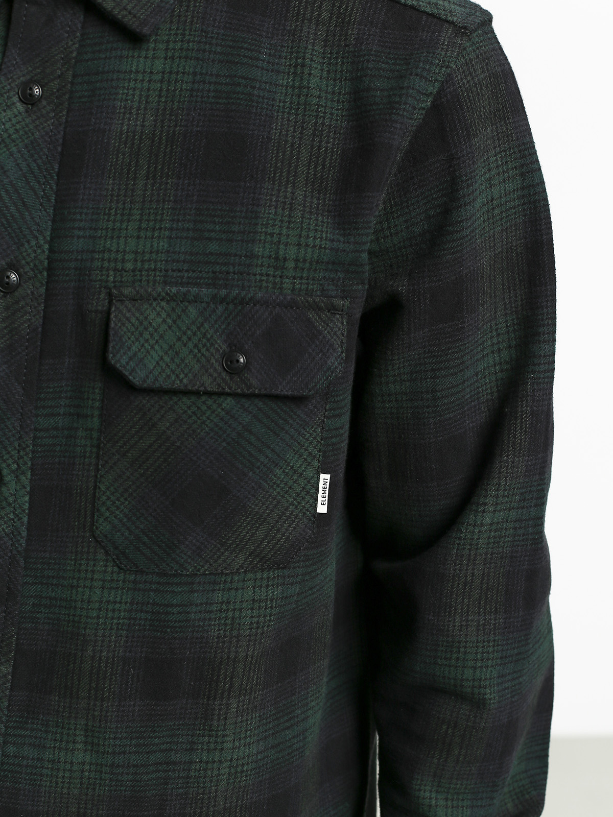 Koszula Element Wentworth Shadow Ls (olive drab)