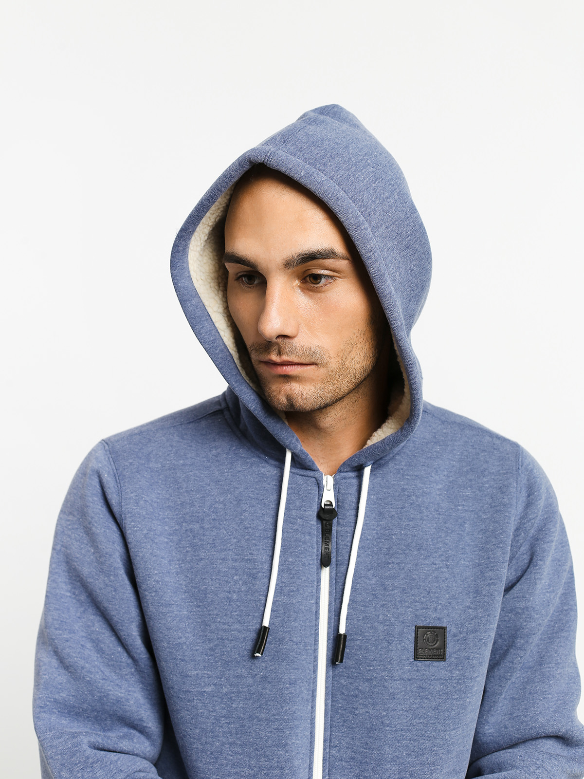 Bluza z kapturem Element Heavy Sherpa ZHD (naval heather)
