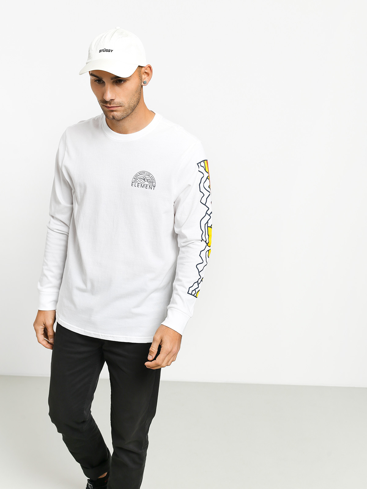 Longsleeve Element Odyssey (optic white)