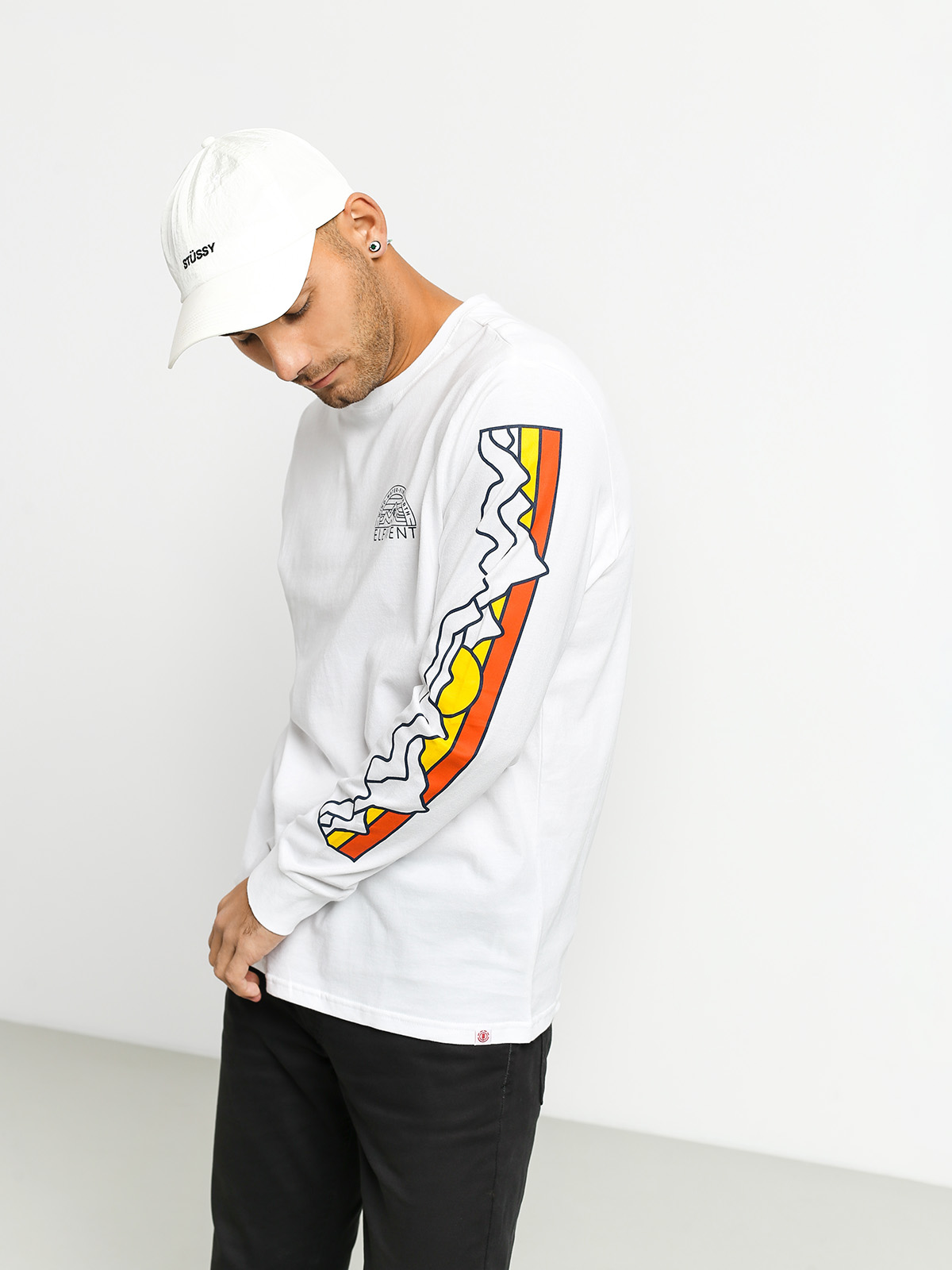 Longsleeve Element Odyssey (optic white)