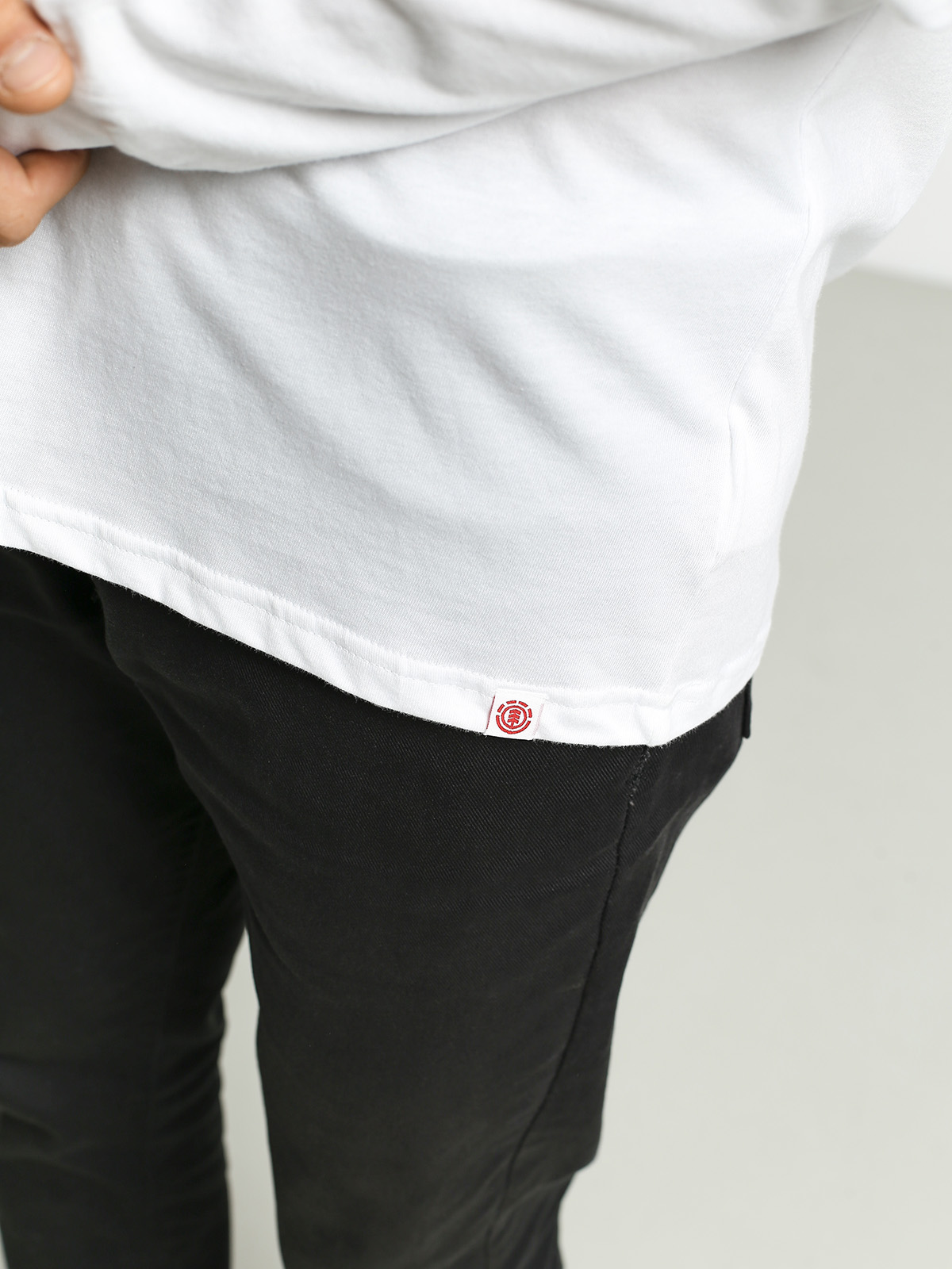 Longsleeve Element Medallian (optic white)