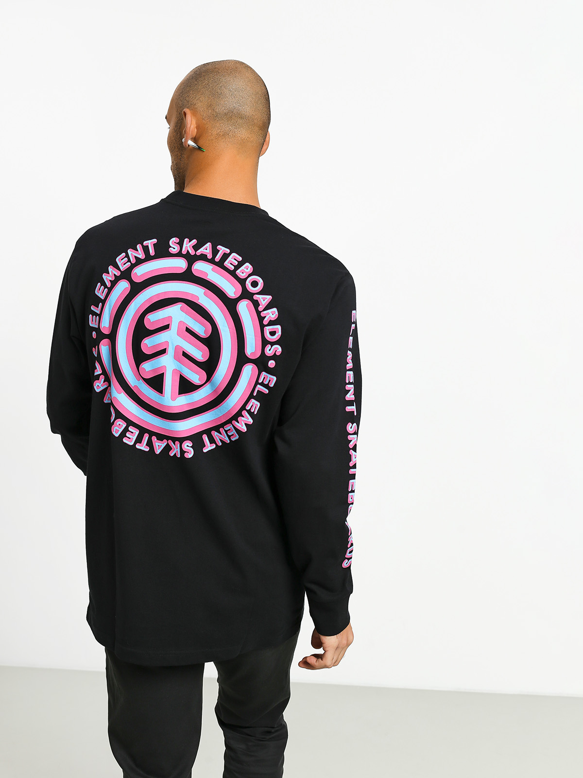 Longsleeve Element Chrome (flint black)