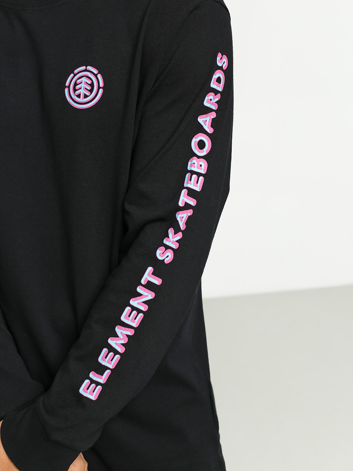 Longsleeve Element Chrome (flint black)