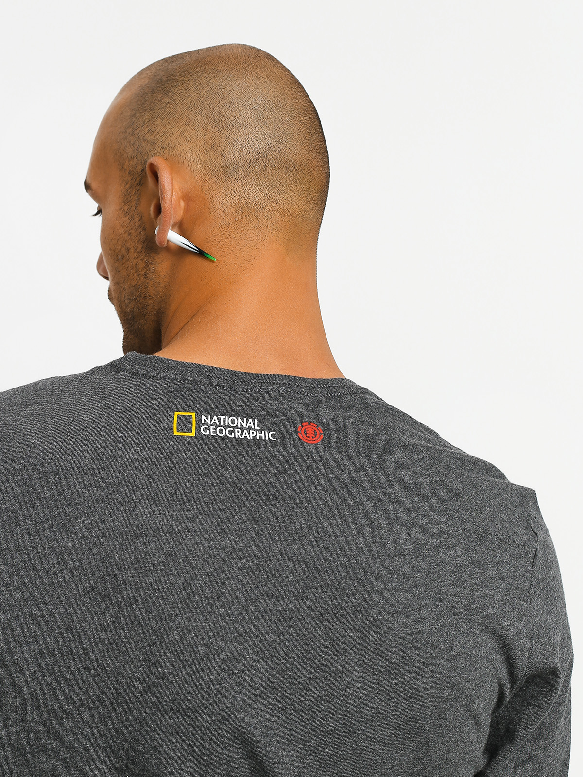 Longsleeve Element Surge Icon (charcoal heathe)