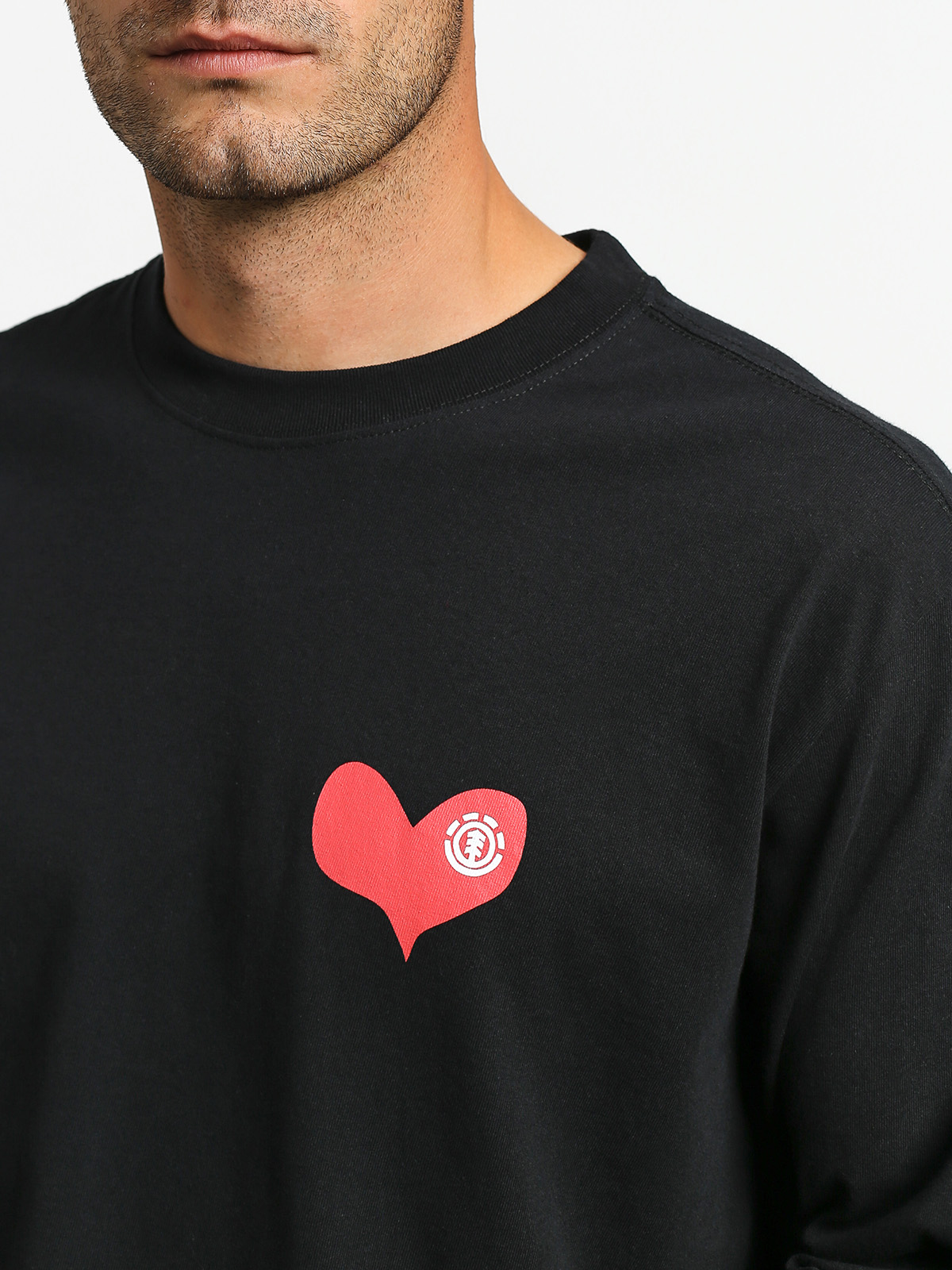 Longsleeve Element Barley (flint black)