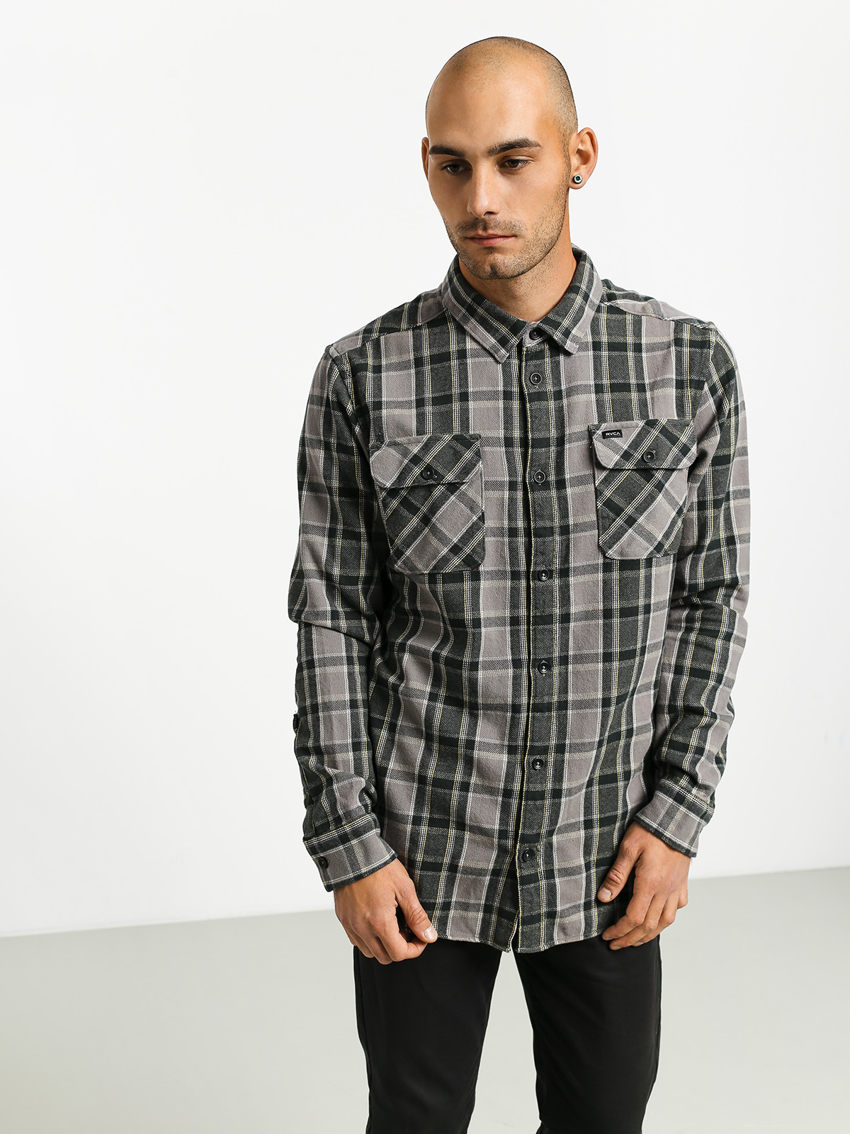 Koszula RVCA Thatll Work Flannel (smoke)