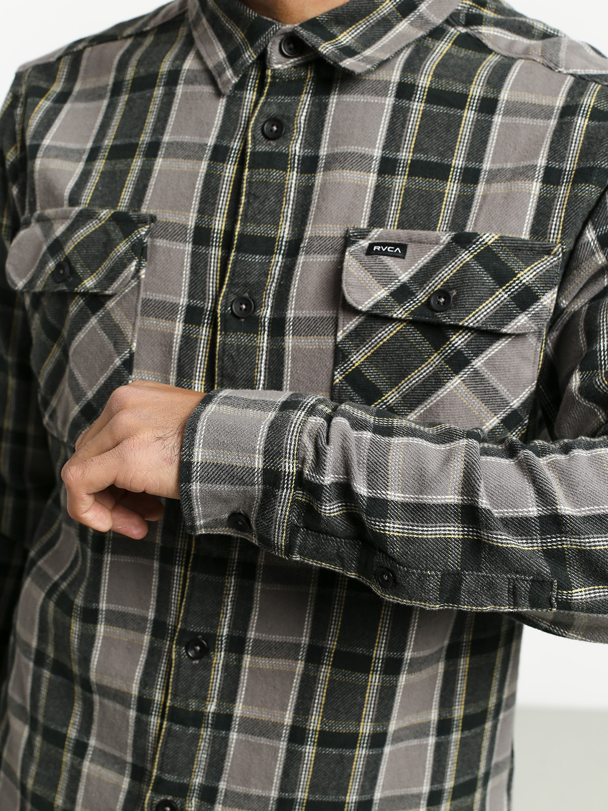 Koszula RVCA Thatll Work Flannel (smoke)