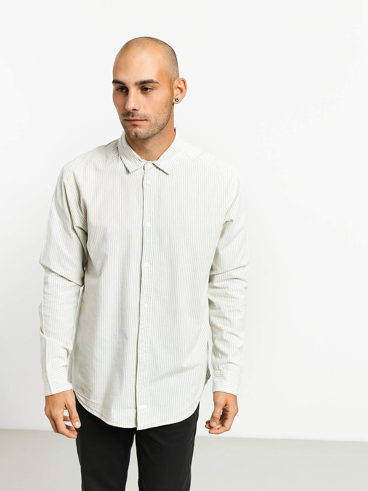 Koszula RVCA Hi Grade Ls (silver bleach)