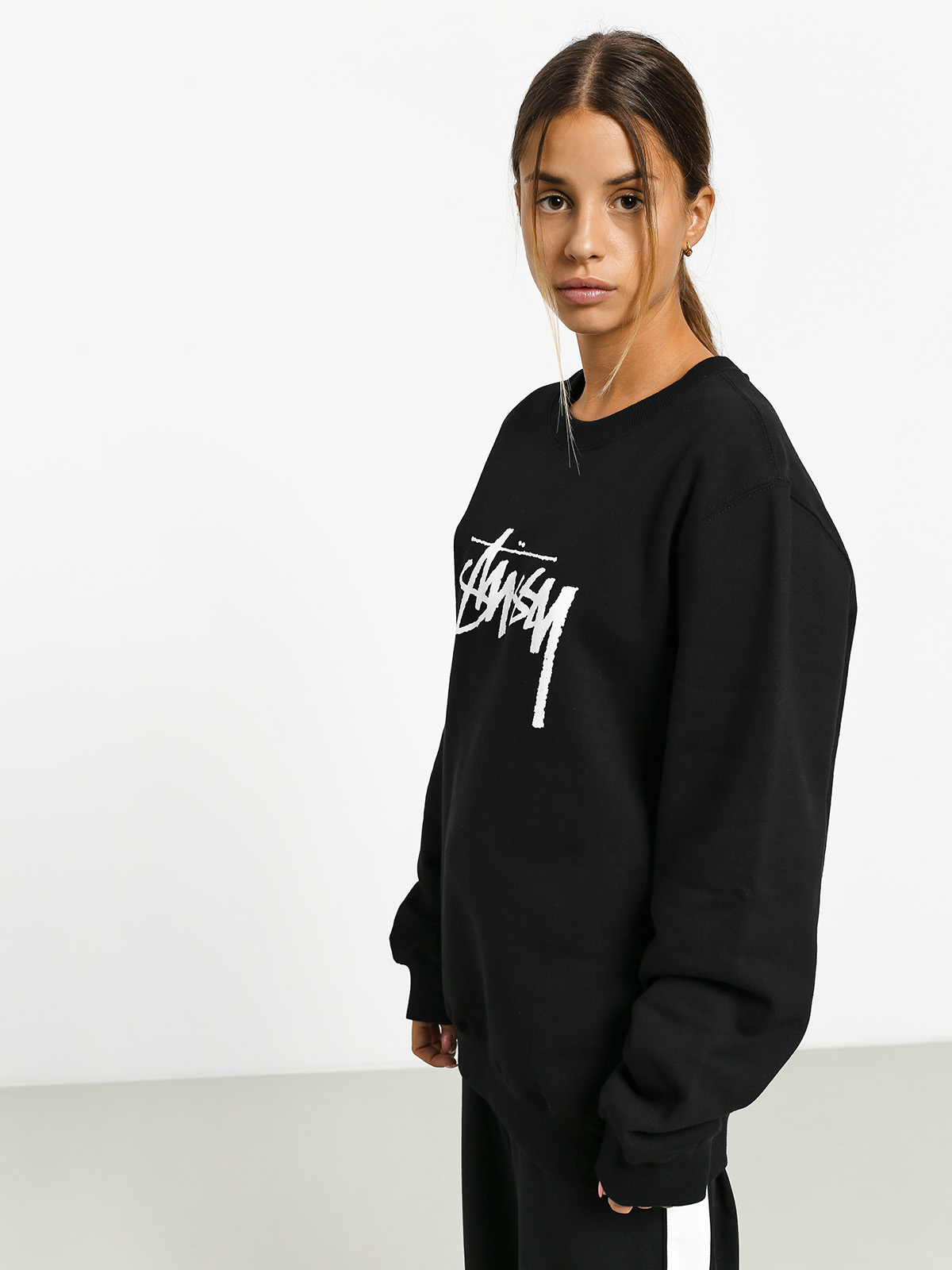 Bluza Stussy Stock Crew Wmn (black)