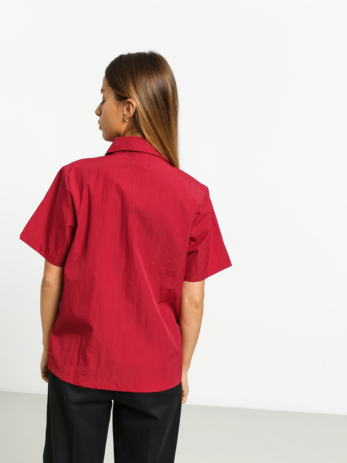 Koszula Stussy League Zip Wmn (wine)