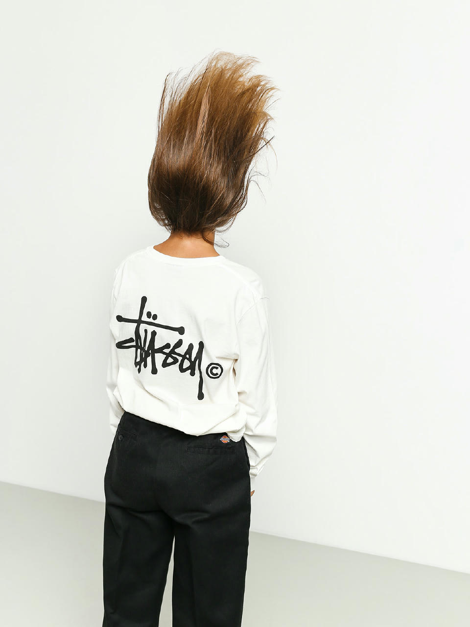 Longsleeve Stussy Basic Logo Pig Dyed Wmn (natural)