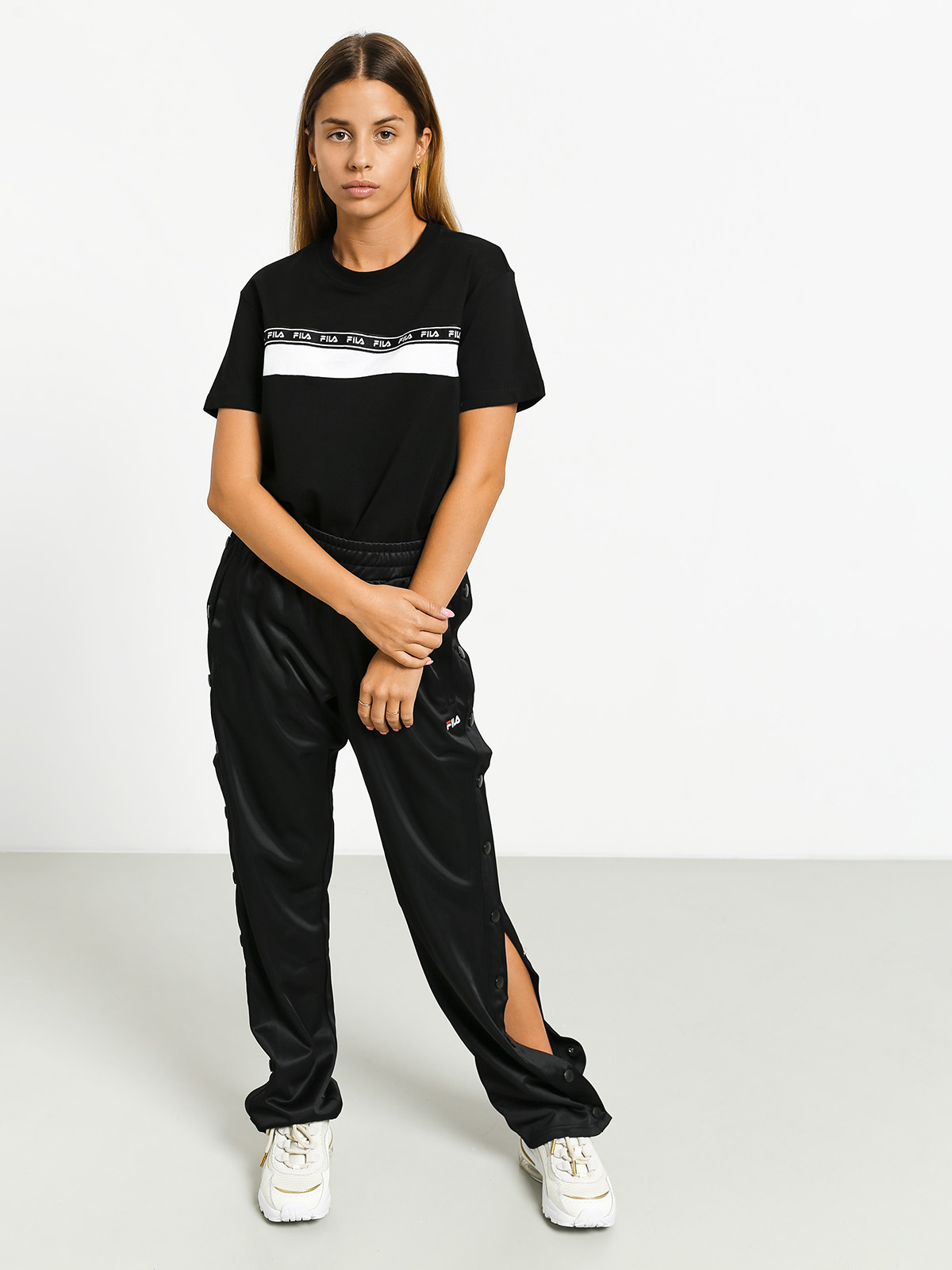 T-shirt Fila Shinako Wmn (black/bright white)