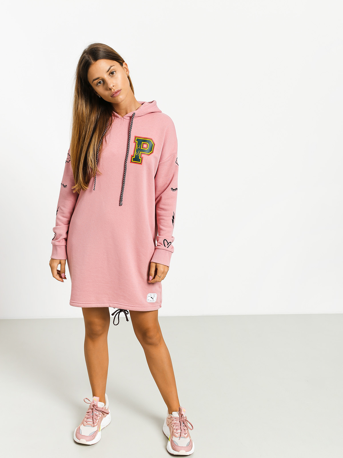 Sukienka Puma Puma X Sue Tsai HD Wmn (bridal rose)