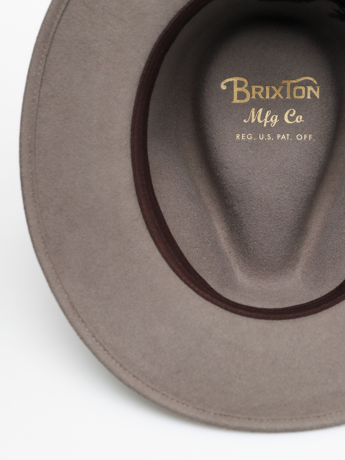 Kapelusz Brixton Messer Fedora (sage)