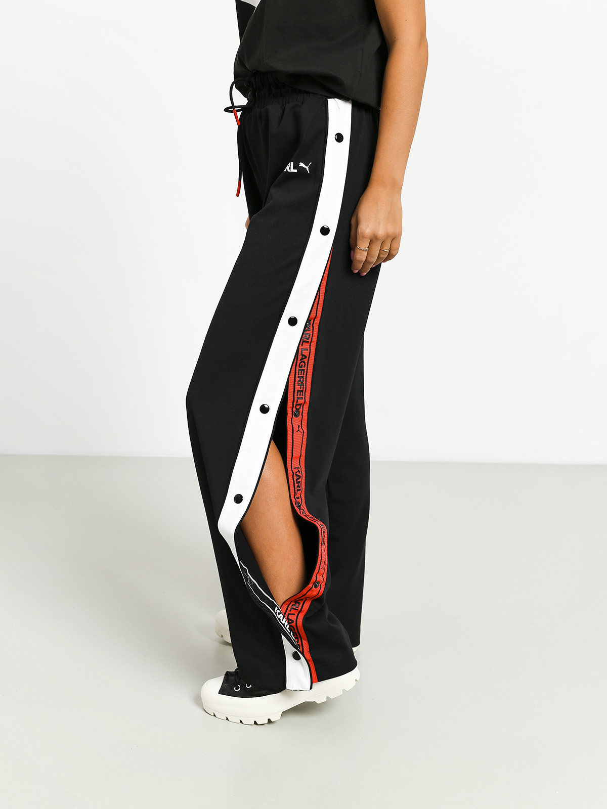 Spodnie Puma Puma X Karl Wide Wmn (puma black)