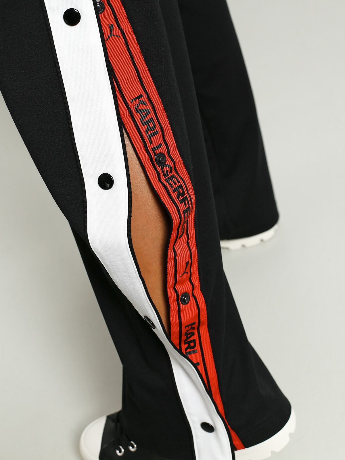 Spodnie Puma Puma X Karl Wide Wmn (puma black)