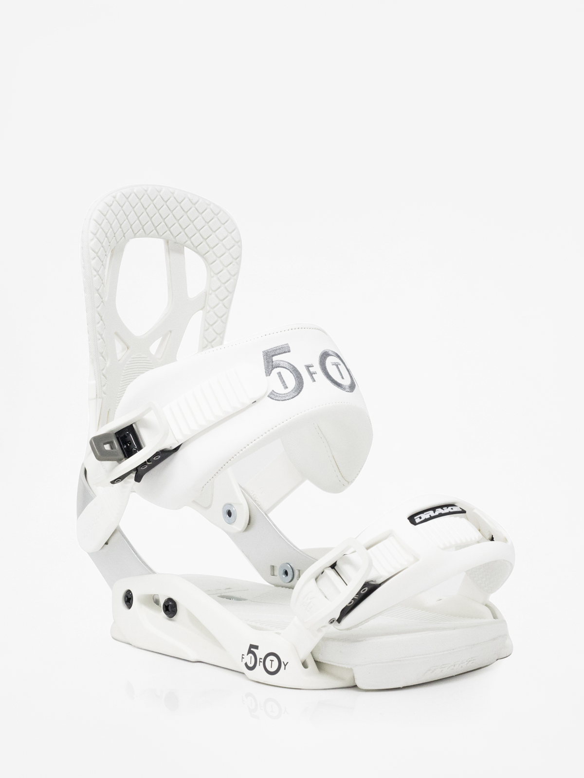 Męskie Wiązania snowboardowe Drake Fifty (white)
