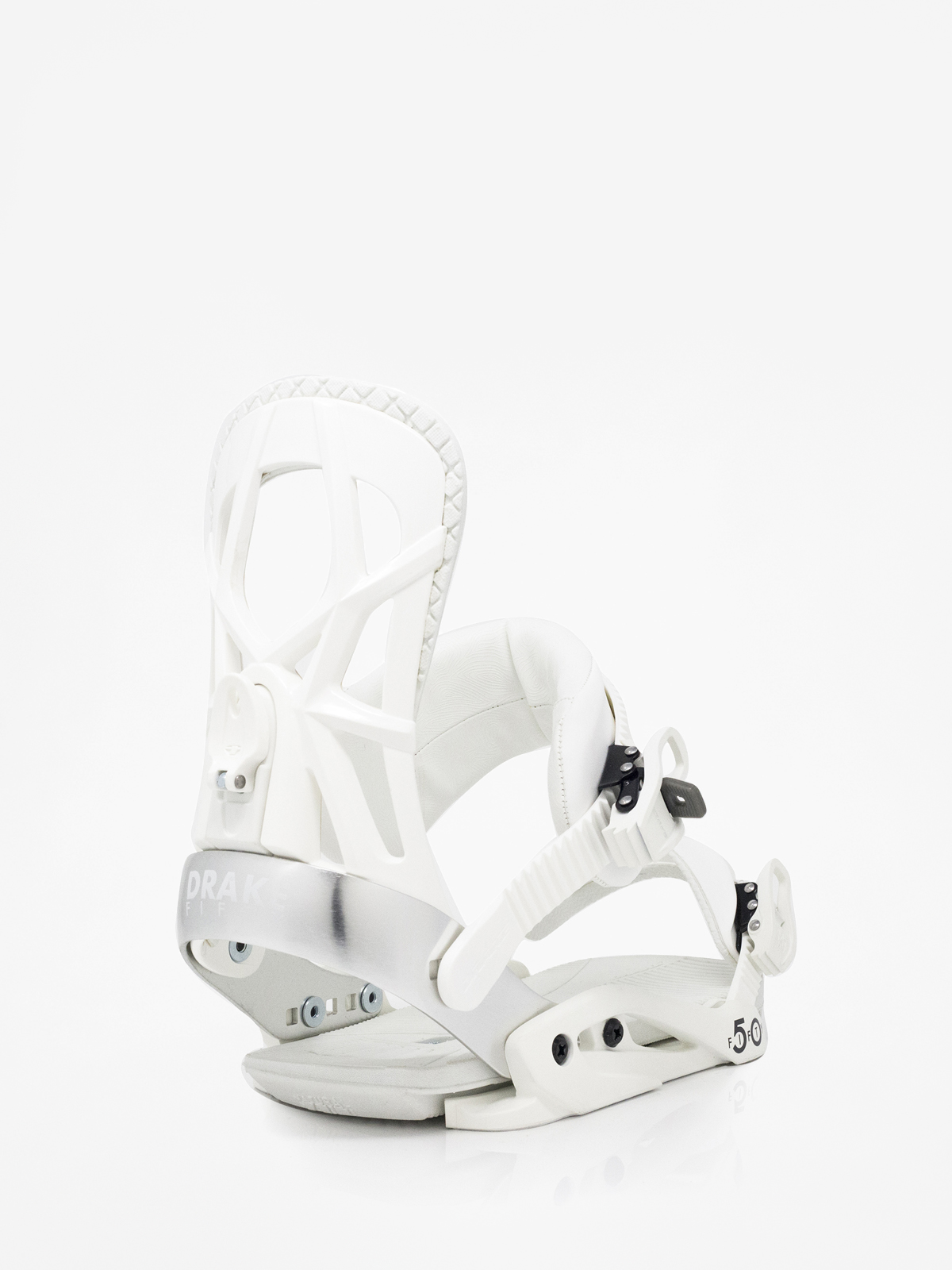 Męskie Wiązania snowboardowe Drake Fifty (white)