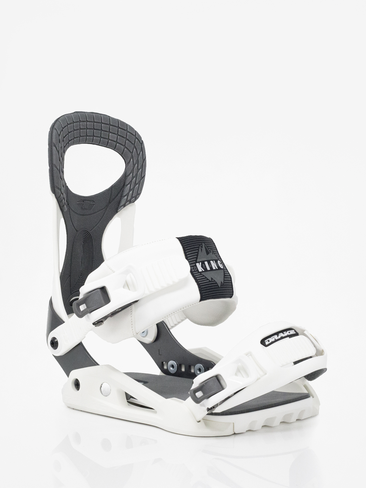 Męskie Wiązania snowboardowe Drake King (white)
