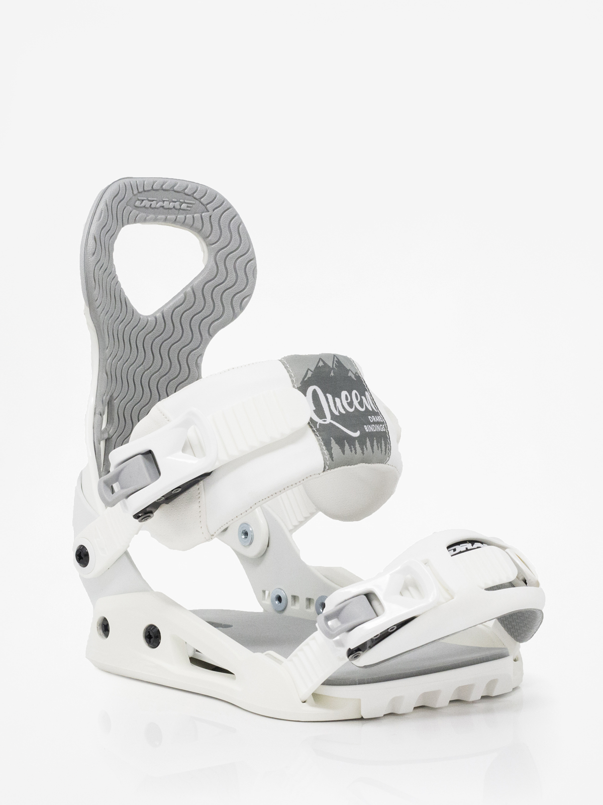 Damskie Wiązania snowboardowe Drake Queen (white)