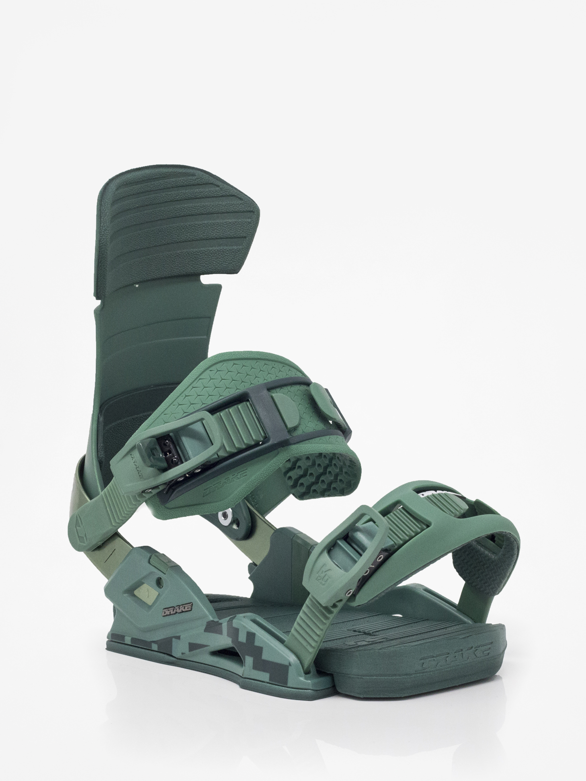 Męskie Wiązania snowboardowe Drake Reload (green camo)